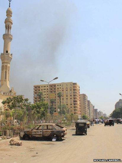 Giza street scene