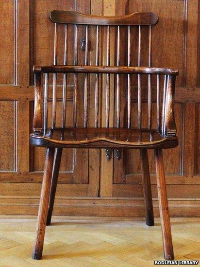 Bodleian Library Windsor Chair design