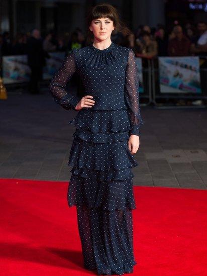 Alexandra Roach attends the European premiere of One Chance