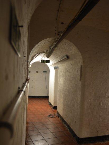 Basement tunnels at No Man's Land Fort