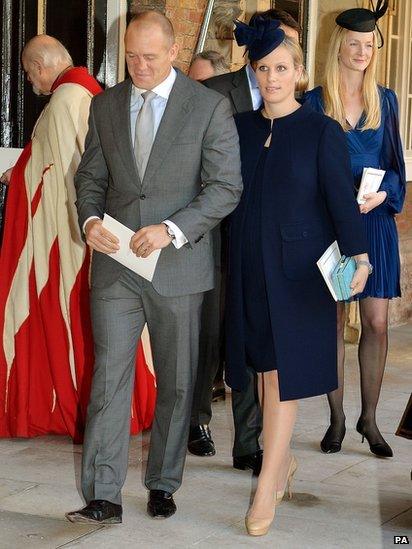 Zara Tindall and her husband, former England rugby player Mike Tindall