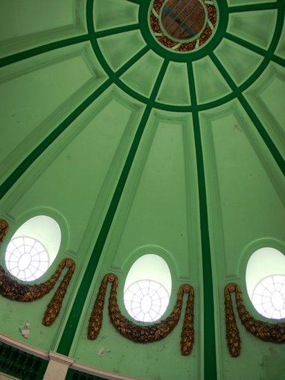 Interior of the dome