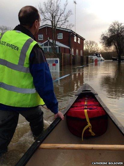 Flooding in Purley