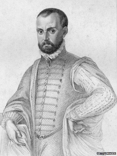 Italian historian, statesman and political philosopher Niccolo di Bernardo dei Machiavelli (1469 - 1527) in an engraving by R Cooper after a print by Raphael Morghen, after a painting by Bronzino Circa 1510