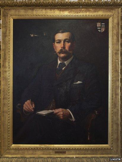 Sidney Paget portrait of Arthur Conan Doyle