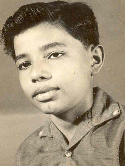 Modi as a child