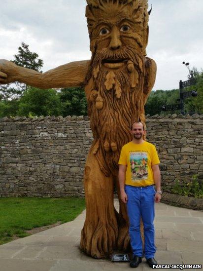 Pascal Jacquemain at the Forbidden Corner in Yorkshire