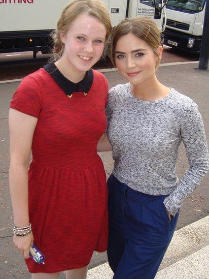 child with jenna coleman