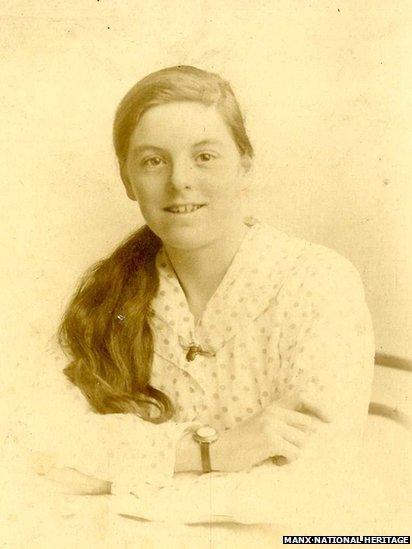 Dolly Evans, maid to the Gibb Family in 1930s