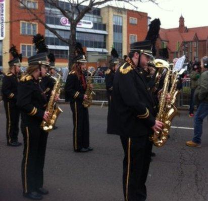 Band in the parade