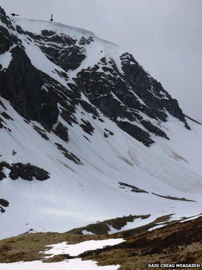 Cornice above Inner Coire