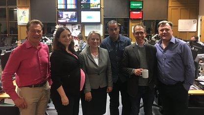 Michael Portillo, Polly Mackenzie, Natalie Bennett, Doc Brown, James Delingpole and Ed Balls