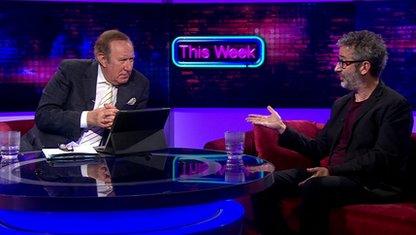 Andrew Neil and David Baddiel