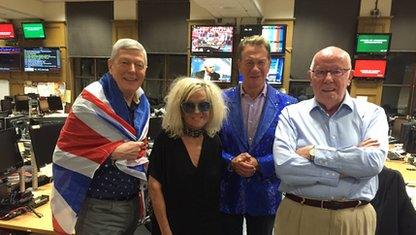 Alan Johnson, Annie Nightingales, Michael Portillo and Richard Wilson