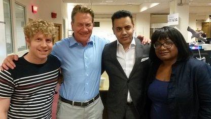 Josh Widdicombe, Michael Portillo, Shahid Malik and Diane Abbott