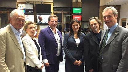 Ken Livingstone, Miranda Green, Ed Vaizey, Lisa Nandy, Jimmy Brown and Nigel Farage