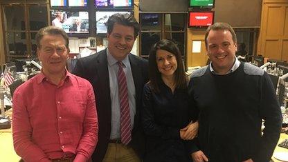 Michael Portillo, Liam Halligan, Liz Kendal and Matt Forde