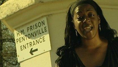 Ava Vidal outside prison