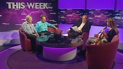 Alan Johnson, Michael Portillo, Andrew Neil and Nicola Benedetti