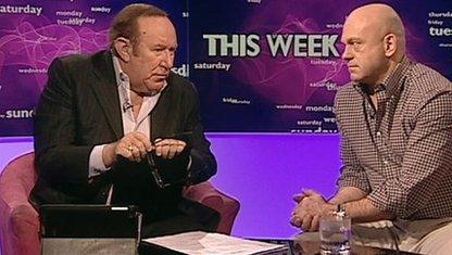 Andrew Neil and Ross Kemp