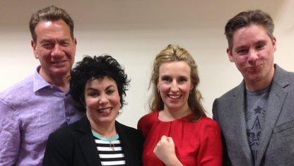 Michael Portillo, Ruby Wax, Miranda Green and Dan Hodges