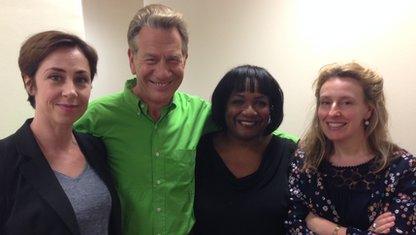 Sofie Grabol, Michael Portillo, Diane Abbott and Miranda Green