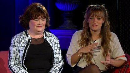 Susan Boyle and Nicola Benedetti