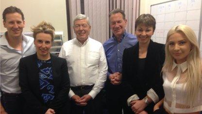 Brendan Cole., Miranda Green, Alan Johnson, Michael Portillo, Caroline Lucas and Laura Lacole