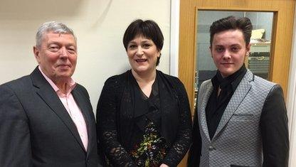 Alan Johnson, Sarah Vine and Tyger Drew-Honey