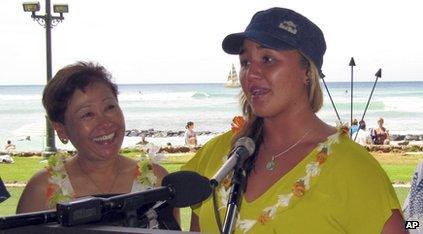 World women's surf champion Carissa Moore