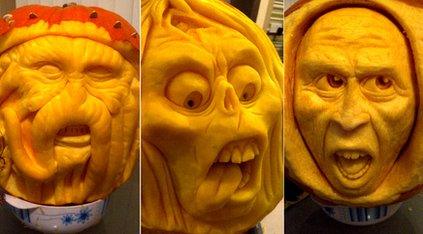 Pumpkin carvings
