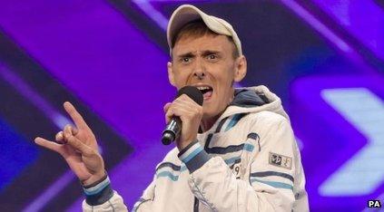 Johnny Robinson from The X Factor
