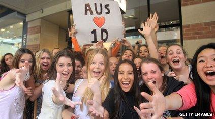 One Direction fans