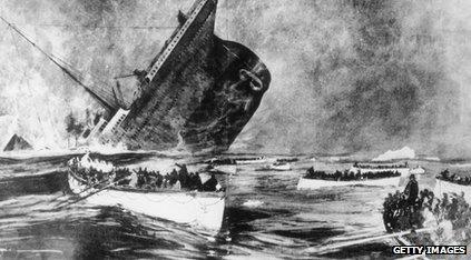 Titanic sinking