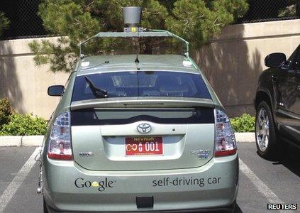 Google's self-driving car