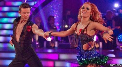 Aliona Vilani and Harry Judd