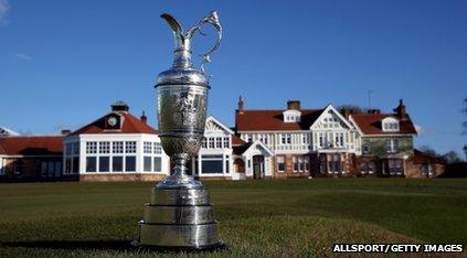 The silver Claret Jug