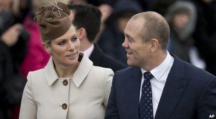 Zara Tindall and Mike Tindall