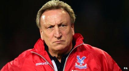 Crystal Palace sacked Neil Warnock last week