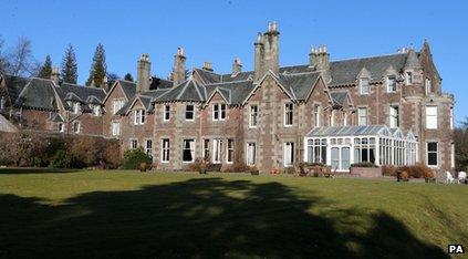 Cromlix House is near to Murray's home town of Dunblane.