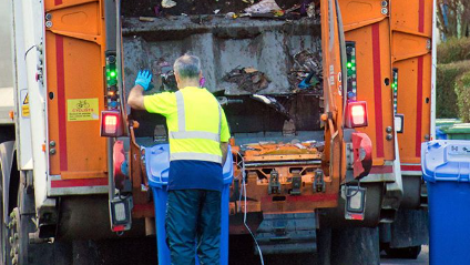 Brighton bin lorry