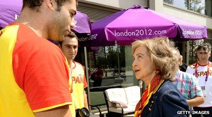 A London 2012 parasol.