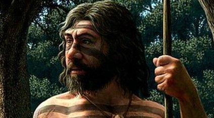 Neanderthal artist's impression