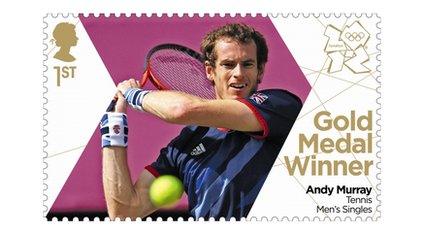 Murray Olympic stamp