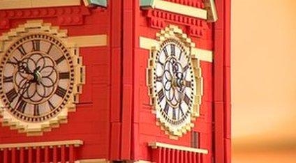 Mr Elsmore visited the clock tower at St Pancras station