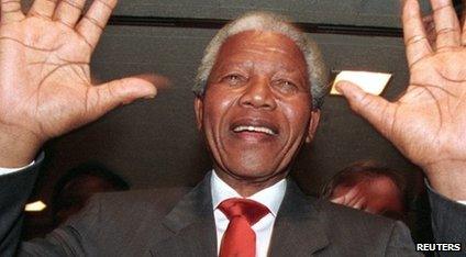 Nelson Mandela in 1994