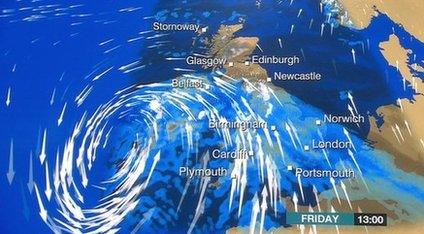 weather graphic