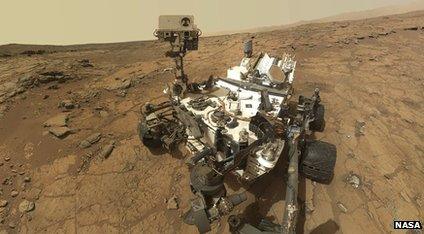 Curiosity Rover Selfie