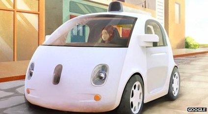 Google self-drive car