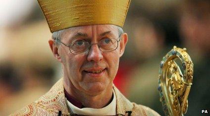 The Archbishop of Canterbury, the Most Rev Justin Welby